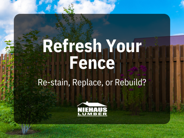 Refresh Your Fence: Re-Stain, Replace, or Rebuild?